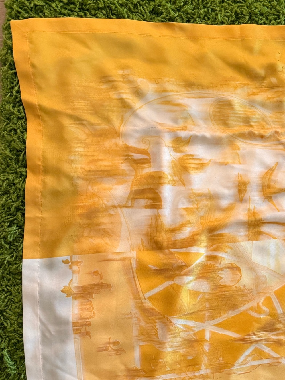 Salvatore Ferragamo Cream and yellow Lightweight Top - Picture 7 of 8